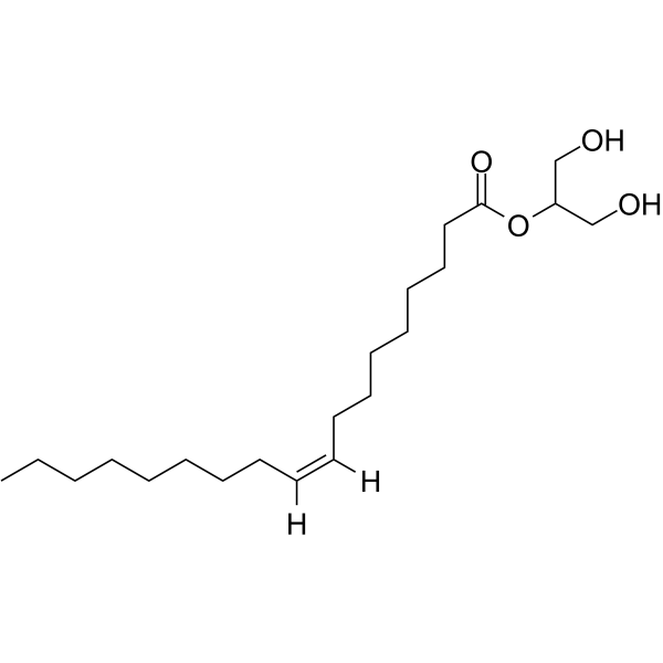 2-Oleoylglycerol (2-octadecenoic acid monoglyceride; 2-glyceryl monooleate) 3443-84-3